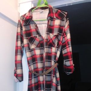 Plaid dress
